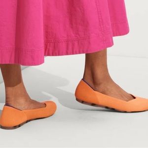 NIB Rothy’s Tangerine sz 12